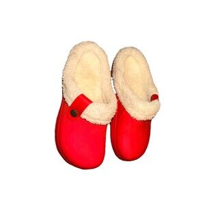 ChayChax Waterproof Fleece Lined Pink Clogs Size Women’s 8 8.5 (39-40)